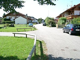 Erschließungsstraße in Antdorf